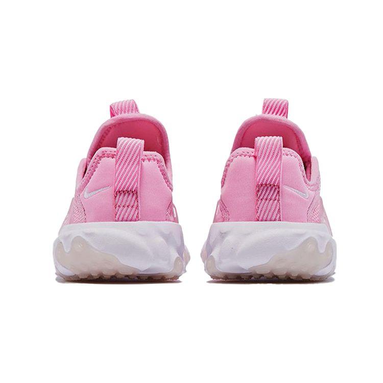 Nike React Presto Extreme PS Pink Foam Kids Sneakers White CD6885-600