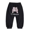 Kawaii Cartoon Printed Boys Baby Dziewczyny długie spodnie z wysokim stanem Casual Harem Pants