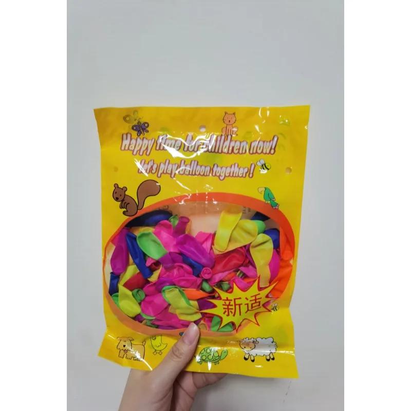 Набір для наповнення водою Водний бій Простий у використанні пристрій для надування повітряних кульок Поставляється зі 100 водяними кульками для розваг на свіжому повітрі Велика місткість