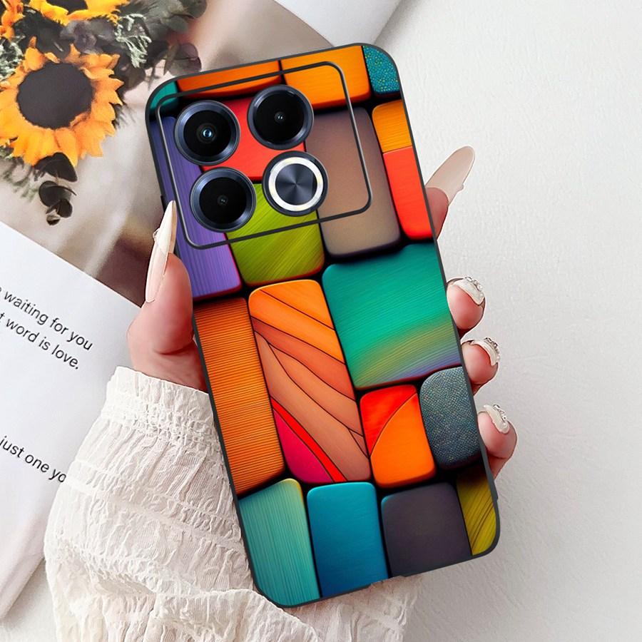 

Для Infinix Note 40 5G Чехол X6852 Корпус Новый Крутая Печать ТПУ Защитная Крышка Для Infinix Note40 5G Мягкий Силикон Чехол для Телефона Note 40 5G