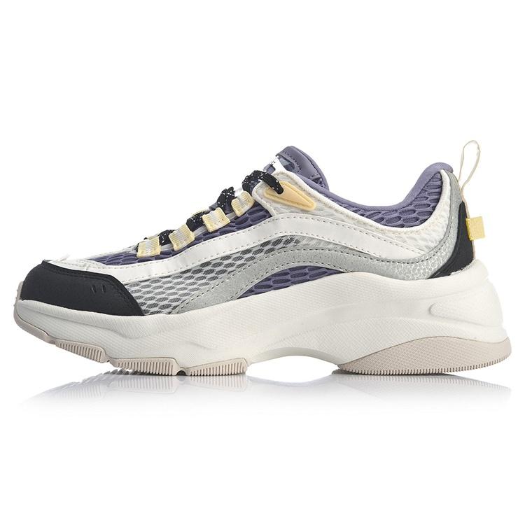 (WMNS) Li-Ning Aurora WindWalker White Black Grey Women s AGCQ064-1 EU 36⅓