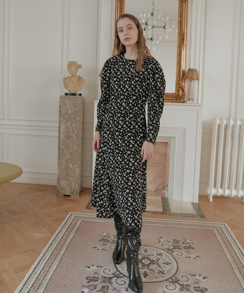 Tina Blossom Contrast Dress
