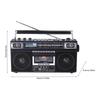 Retro Boombox Tape Tape Recorder AM/SW/FM Recorder Radio Wireless Bluetooth-compatible Speaker Support Player