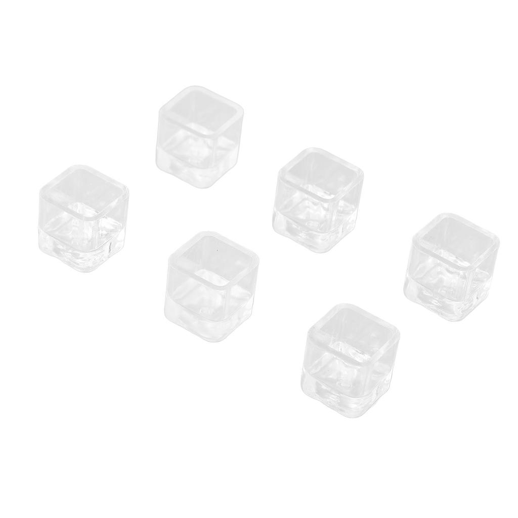 200pcs Tattoo Ink Cups Stable Base Thicken Deepen Transparent Microblading Pigment Cups
