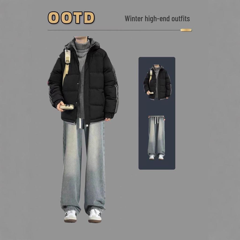 Men's Windproof Casual Hooded Jacket – Spring/Autumn Collection