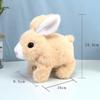 Plush Rabbit Toy Robot Bunny Walking Jumping Running Animal Shake Ears Cute Electric Pet for Kids Birthday Gifts
