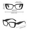 Men's New Classic Square Frame Blue Light Blocking Presbyopia Glasses Women's High-definition Fashion Reading Glasses+1.0 To+4.0