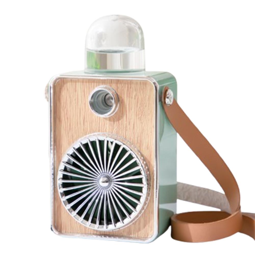 

Увлажнитель Ручной Распылитель Вентилятор 3 Скорости Мини Вентилятор-Кондиционер Электрический Вентилятор Студент зелёный