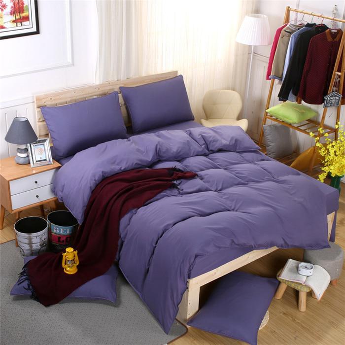  Home Textile Bedding Simple Fresh Air Cotton Set Of 3 /4pcs Bed Linings Duvet Cover Set