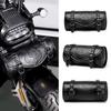 Punk Retro Style Personalized Embossed Harley Motorcycle Front Bag PU Riding Modification Equipment