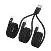 Upgraded Multi Charger Cable 3 in 1 Type C/ USB Charging Cable for Phones&Tablets Fast Convenient Charging Solution