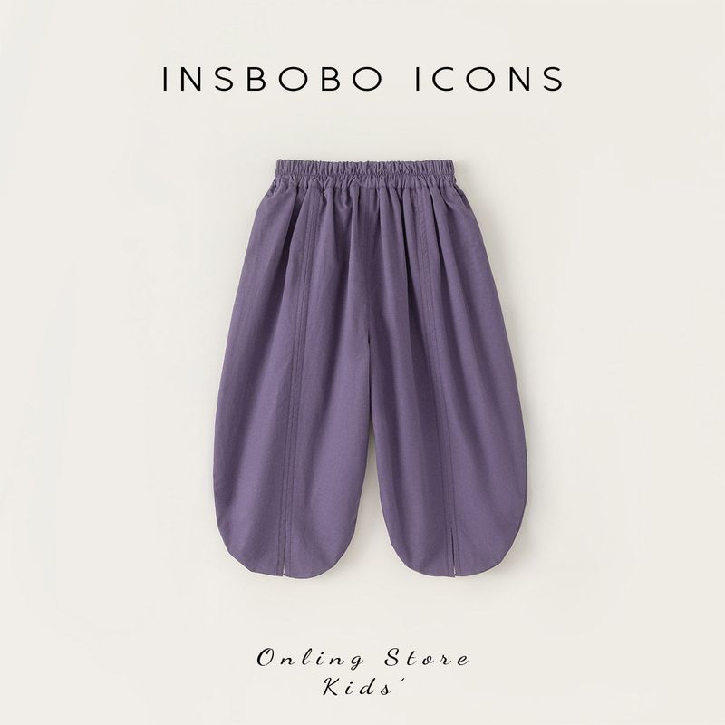 Girls  Pants Summer Mosquito-Proof Pants for Baby Girls 2026 New Summer Style Children s Casual Pants Thin Style Girls  Summer Fashion Purple 90