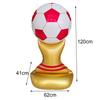 3D Standing Soccer Trophy Foil Balloon for Kids Football Soccer Theme Birthday Party Baby Shower Decoration Sport Party Supplies