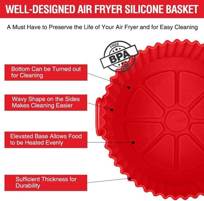 9pcs Silicone Mold Air Fryer