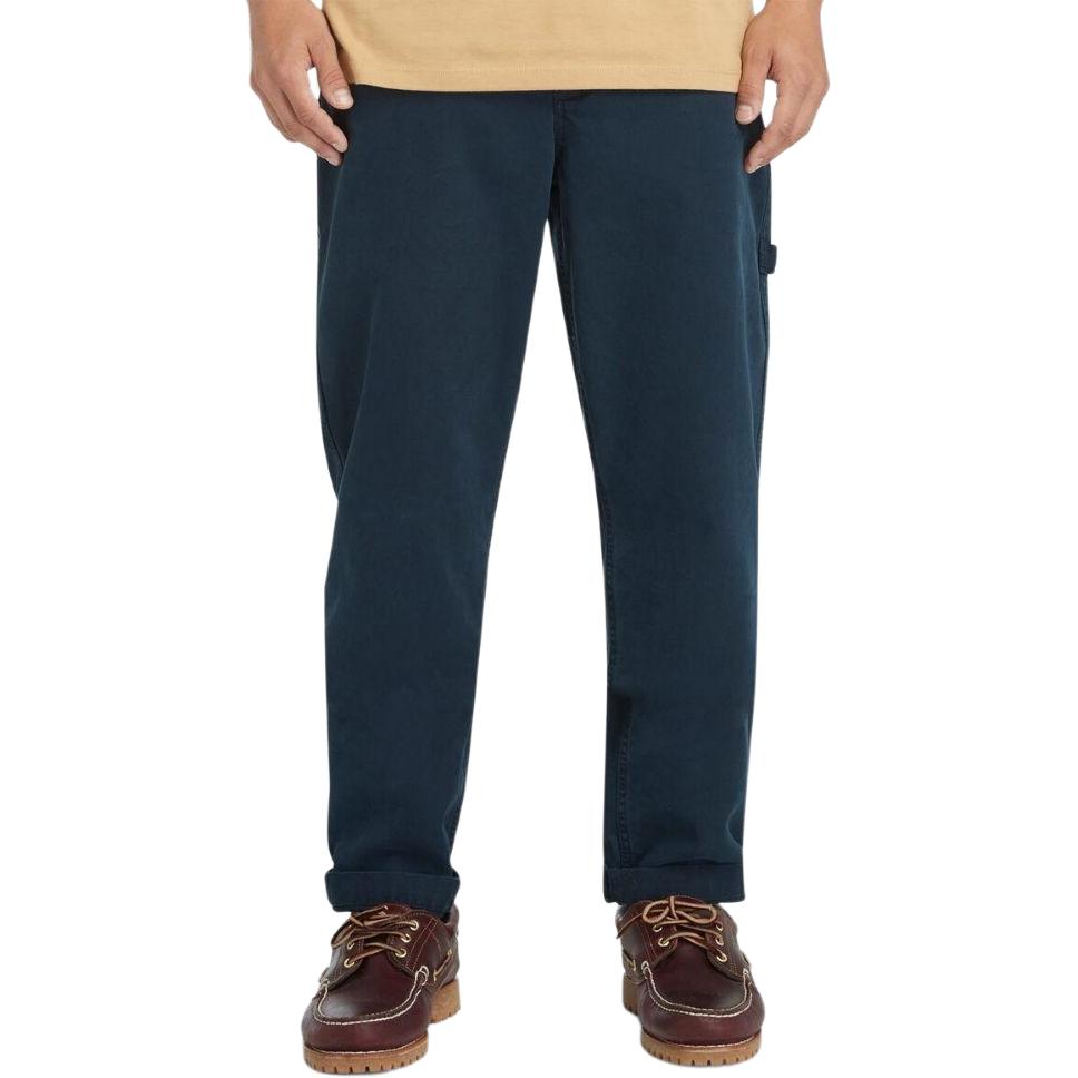 Timberland FW24 Outdoor Elastic Cuffed Slim Fit Casual Pants Men Bottoms Deep-Sapphire-Blue A27BF-433