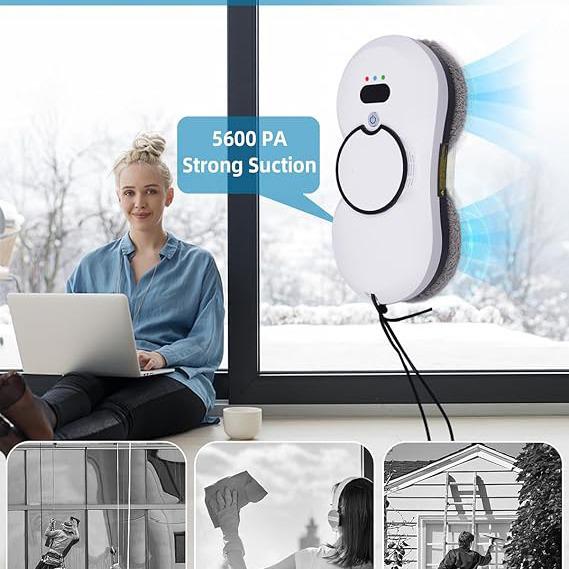 2025 Top-Selling Automatic Intelligent Window Cleaning Robot with Remote Control for High-Rise Glass