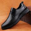 Fashion Genuine Leather Men Formal Shoes Luxury Comfy Formal Dress Footwear Outdoor Man Business Shoes Leisure Walk Derby Shoes Sneakers