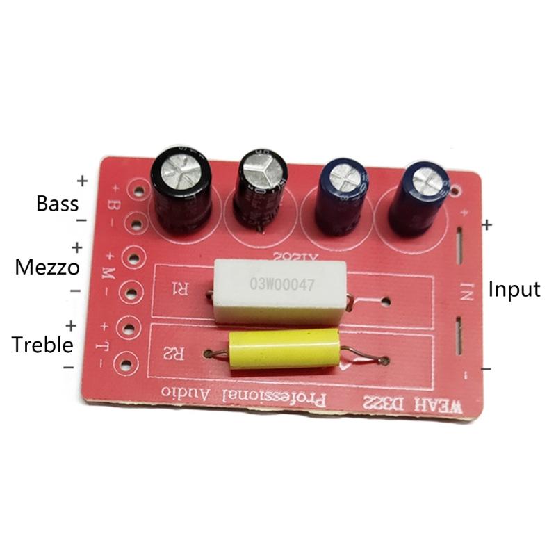 80W 2 Way/3 Way Crossover Filters Frequency Divider