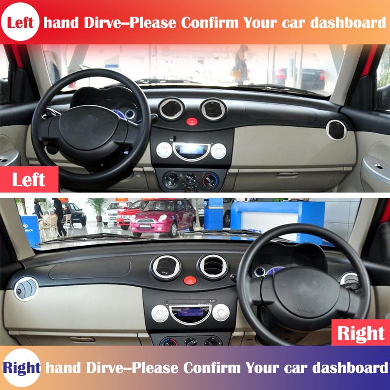 for Lifan 320 330 2009 2010 2011 2012 Smily Anti-Slip Dashboard Cover Protective Pad Car Accessories Sunshade Carpet