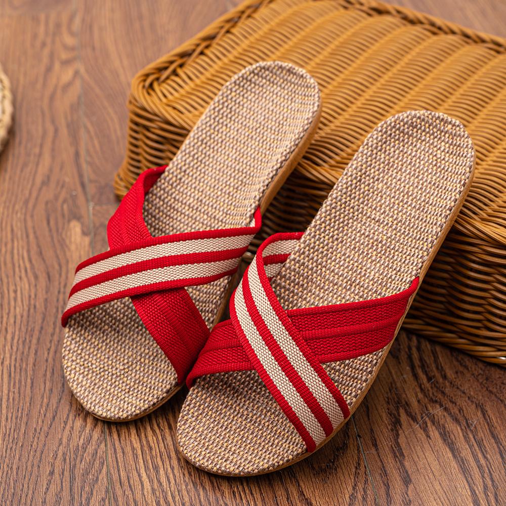 36-45 Kapcie damskie Lniane Casualowe letnie kapcie