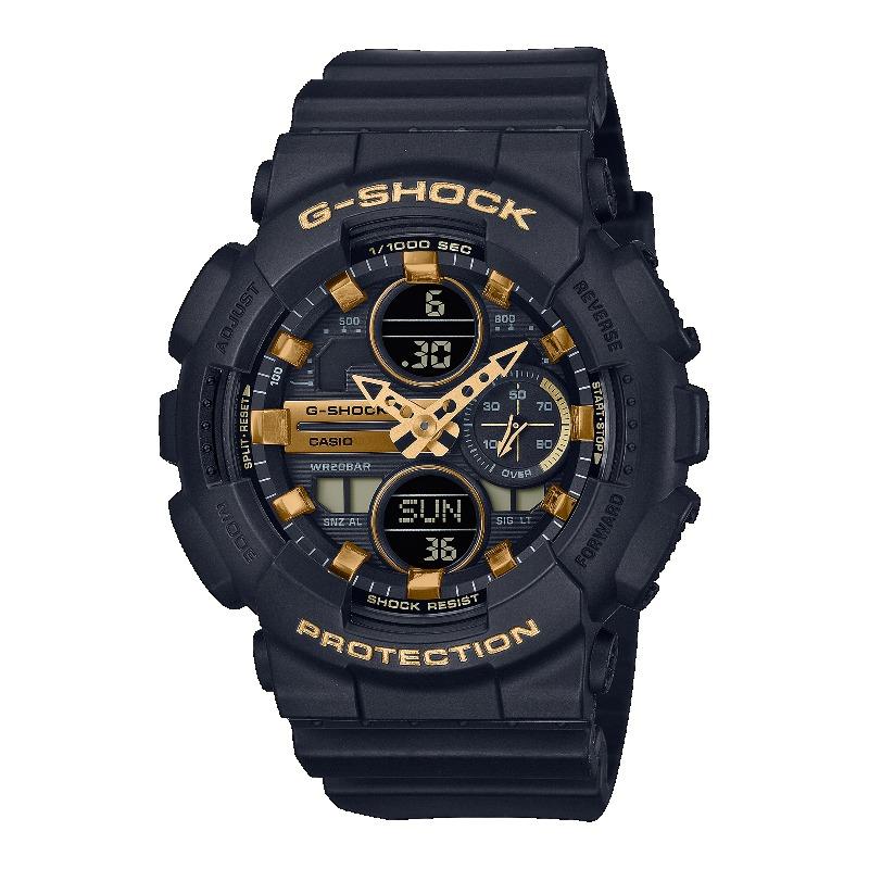 

Casio Men s Resin 200M Water Resistant Digital Shock Resistant Quartz Watch GMA-S140M-1A чёрный