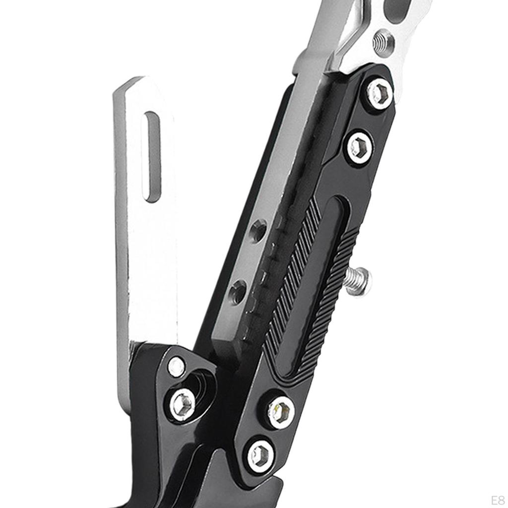 Motorcycle Kickstand with Adjustable Leg Support