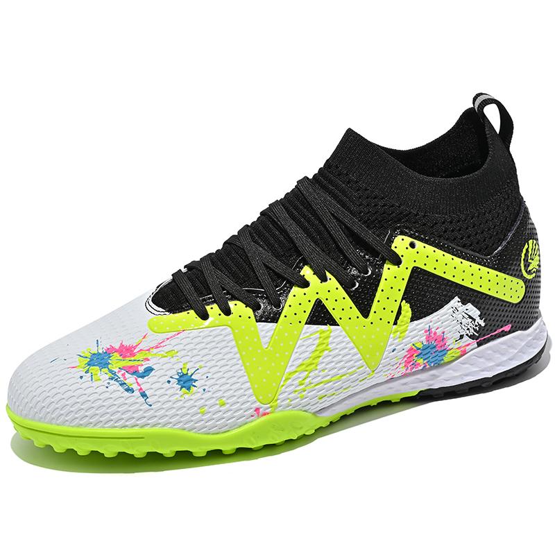 Football Boots Men Professional Field Soccer Cleats Teenagers High Quality Football Shoes High Top Grass Training Footwear