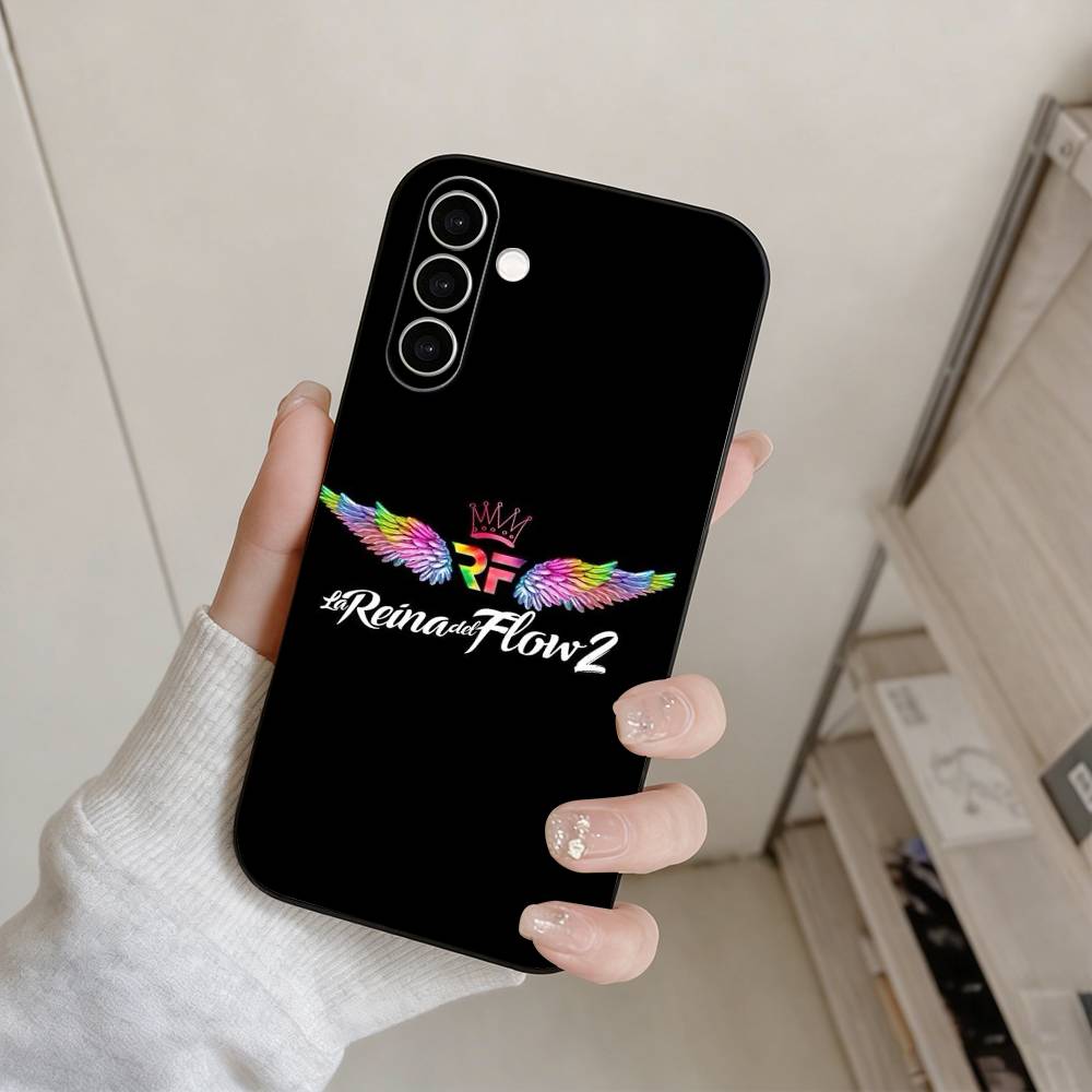 The Queen of Flow Phone Case For Samsung Galaxy A73,A72,A71,A70,A53,A52,A51,Others Soft Black Cover
