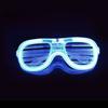 3-modus LED-knipperende gloeiende sluiterbril voor evenementenfeest Halloween-benodigdheden