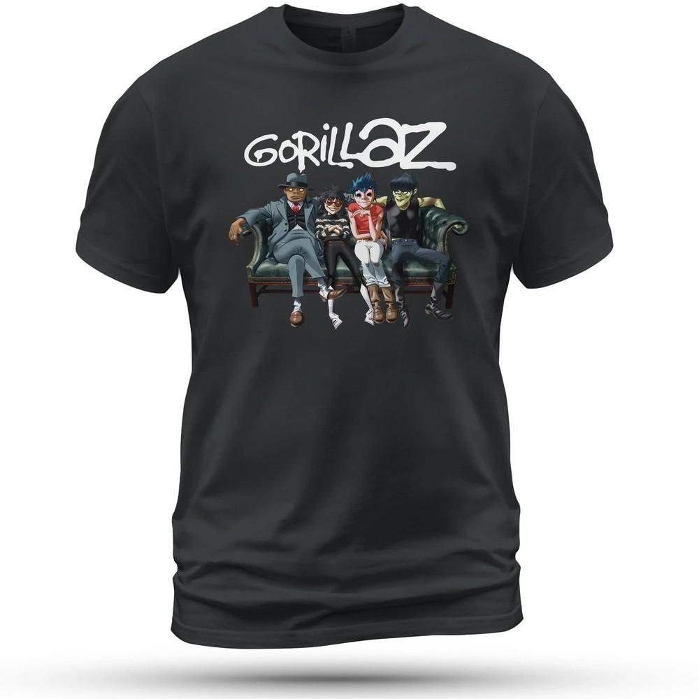 Gorillaz Member T-Shirt Funny Size S-5XL Unisex T-Shirt XXXXL