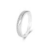 Tone Men 'S And Women 'S Open Lover Finger Ring Italian I Love You Diamond Smooth RingTrendy Finger Ring