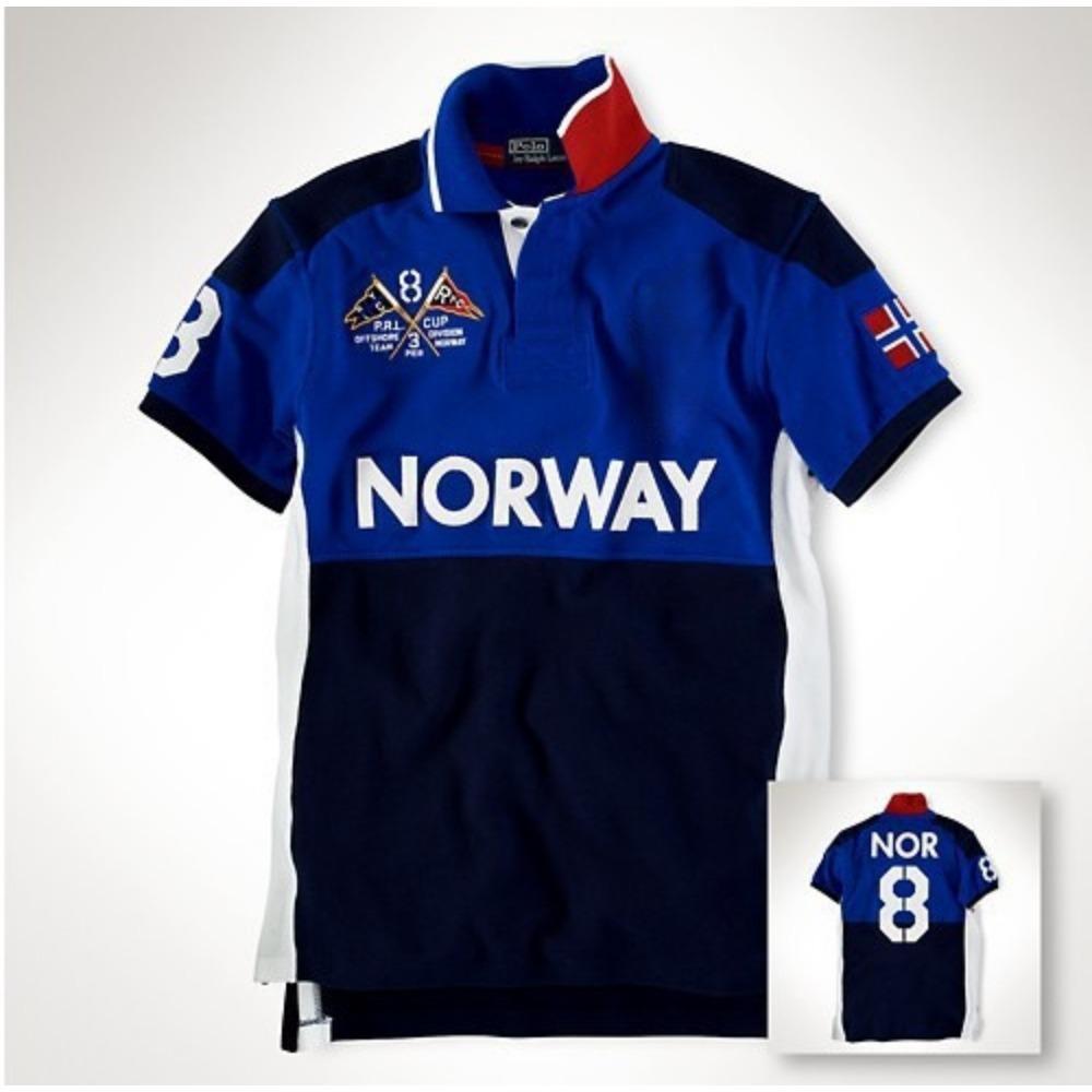 RogueWave Polo Shirt Classic Cotton Embroidery Short Sleeve Sports Collar T-shirt