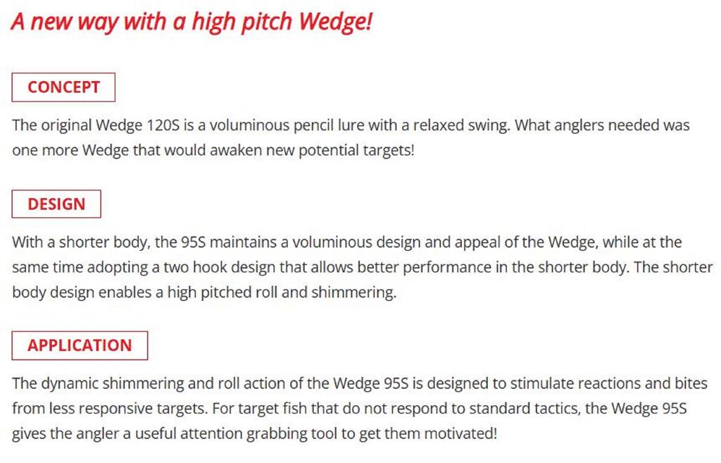 DUO Beach Walker Wedge 95 mm 30 grammes Leurre Coulant SMA0487 (9063)