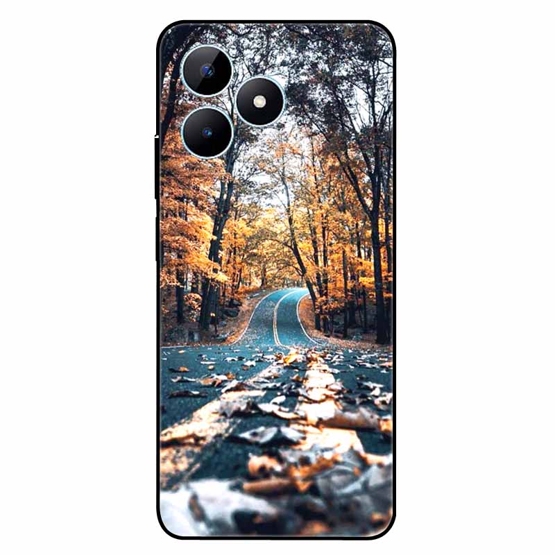 Funda For Realme Note 50 Case Silicone Soft Shockproof Cartoon TPU Phone Shell For Realme Note50 Cover Painted Cute Coque Note50