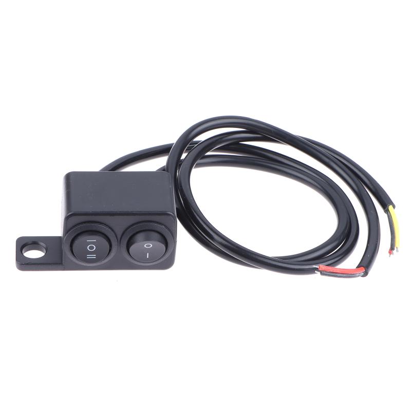 Switch Connector for Motorcycle Handlebar Two Gears Three Gears Light On Off Button Heavy Duty for Street Bike