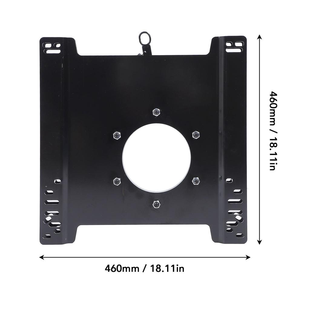 Seat Swivel Base 360 Degree Rotating Strong Load Capacity Heavy Duty Driver Side Chair Seat Base for Transit 150 250 350