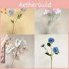 Chime Hydrangea Wind Lily Artificial Flower Wedding Party Home Decoration Gift