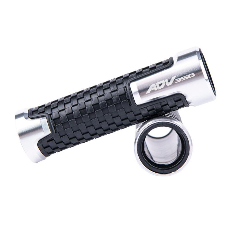 For HONDA Adv350 Adv 350 ADV350 2020-2026 2026 Accessories Motorcycle Handlebar Grips CNC aluminum Rubber Hand Thruster Grips