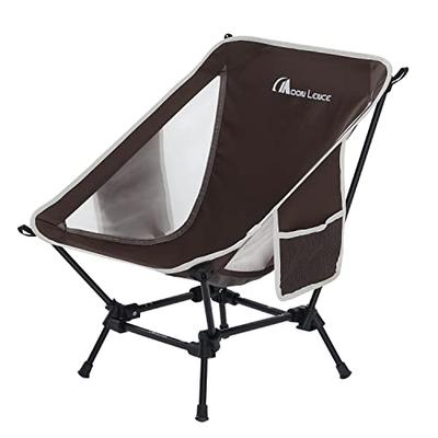 MOON LENCE Outdoor Chair, Low Chair, 2-Way, More Stable, Camping Chair, Ground Chair, Lightweight, Foldable, Compact, Perfect for Hiking, Fishing, and