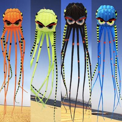 8-Meter 3D Soft Kite Easy To Fly Outdoor Flying Toy New Magic Octopus Kite  Family Trips