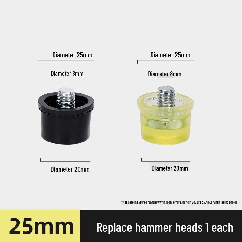 

Small Solid Rubber Hammer for Installation and Floor Tiles