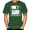 Loose Black Men Tshirts Homme Tees New BACKUP Do Not Erase 699 Retro Vintage 35 FLOPPY DISK Shirt Computer Geek Print