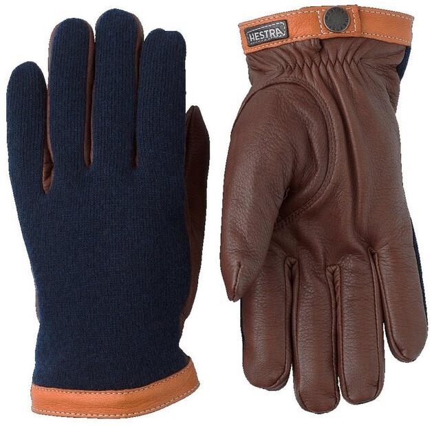 Велосипедные перчатки Hestra Deerskin Wool Tricot EU 6