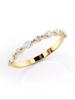 925 Silver Simplicity Classic Zircon Bead Ring For Women Engagement Wedding Luxury Fashion High Quality Fine Jewelry