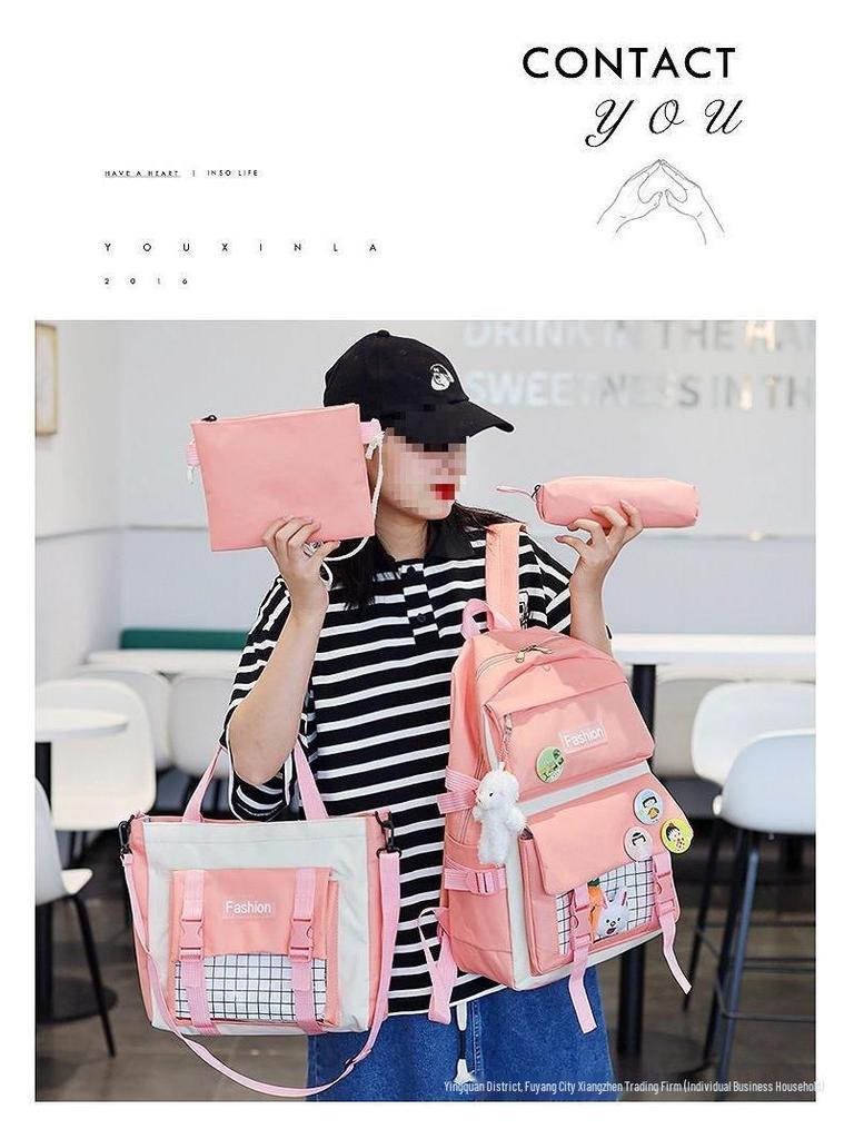 Korean Style School Backpack for Girls - Elementary To High School