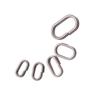 Lure & Sea Fishing Double Ring Stainless Steel Oval Connector
