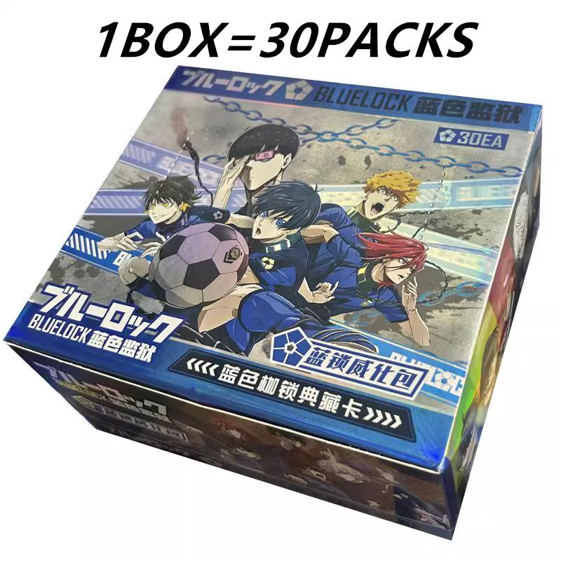 New Blue Lock Card Thread Teacher Rin Bee Music Back Nagi Makoto Shiro Guangu Blue Lock Anime Collection Card Stamp Change Cards