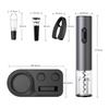 4 In 1 Smart Kitchen Accessories Electric Wine Opener Gift Set with Wine Stopper,Wine Pourer,Storage Base