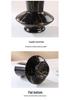 Modern Wabi-Sabi Marble Vase - Minimalist Decor for Home or Hotel