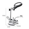 2.5x/5x/6x/10x Soldering Iron Station Stand Welding Magnifying Glass 2.5X-11.5X Lens Magnifier Soldering Repair with LED Light EU Plug 29*13*15.5cm